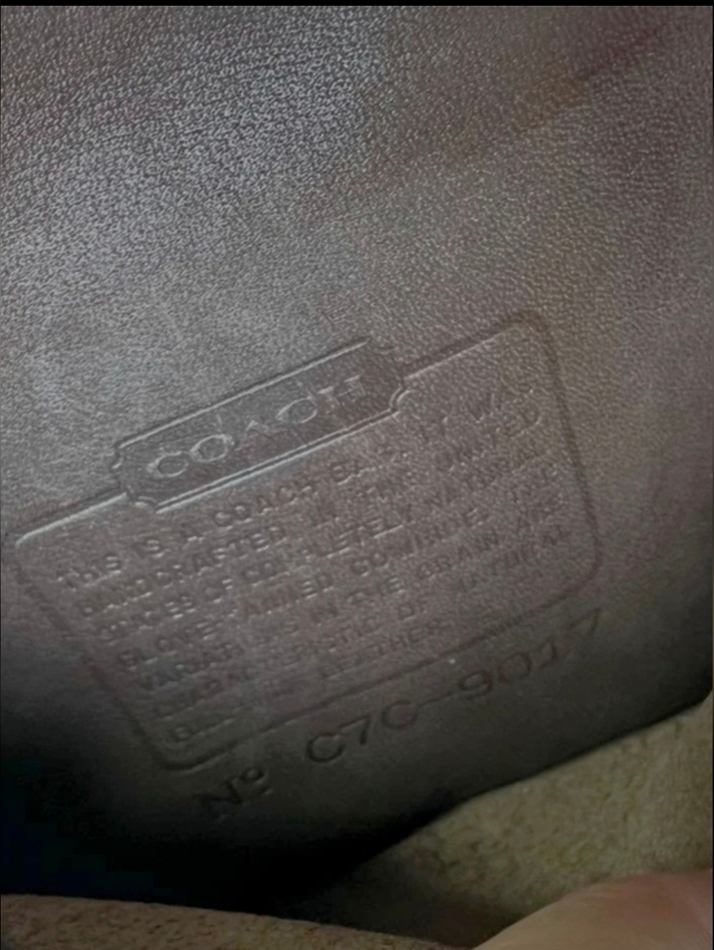 Vintage Coach Abbie Leather Crossbody Bag - Picture 6 of 13